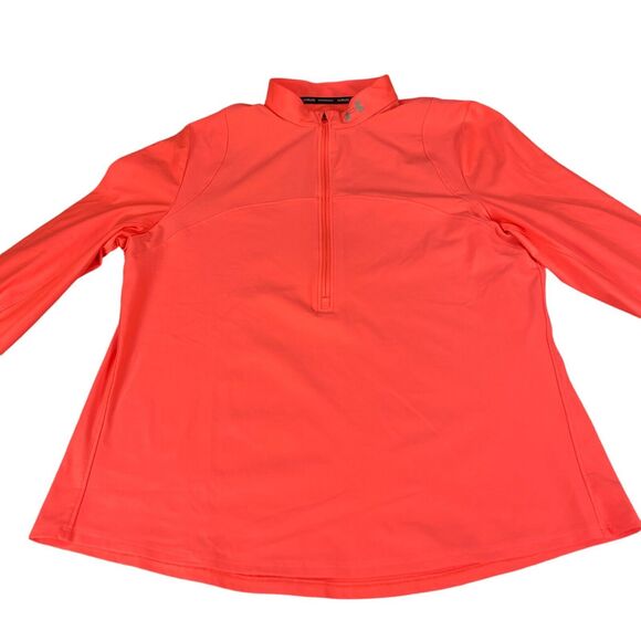 Under Armour Fitted Running Women's Long Sleeve Workout Shirt XL Quarter Zip - Picture 8 of 13